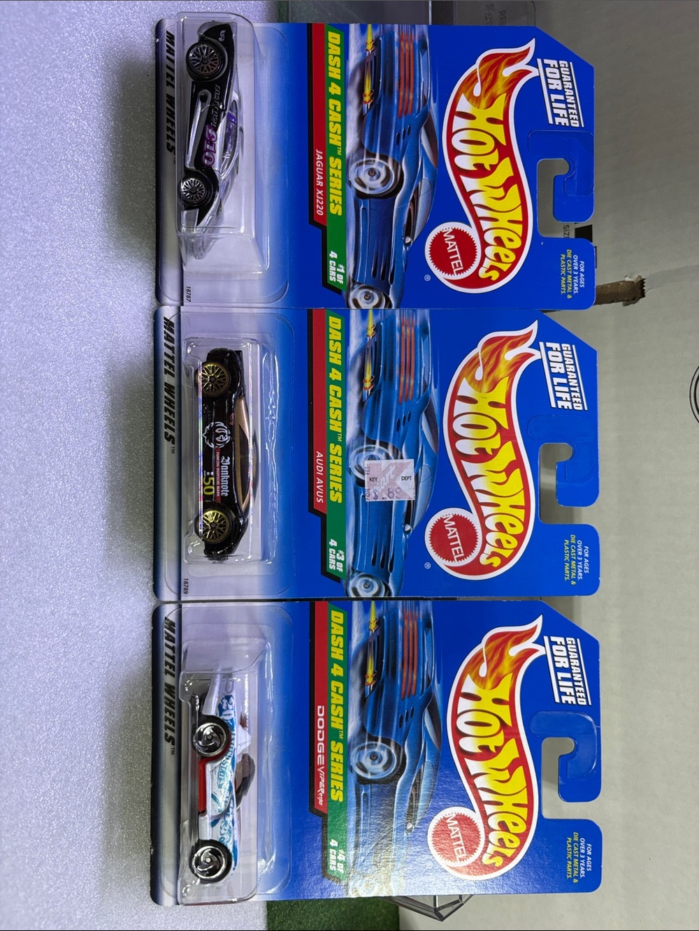 Hot wheels dash 4 cash 3 of 4 viper Audi jaguar